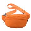 Large Capacity Chest Bag For Men And Women Casual Nylon Crossbody Bag Fashion Candy Color Waist Bag Lightweight Single Shoulder Bag
