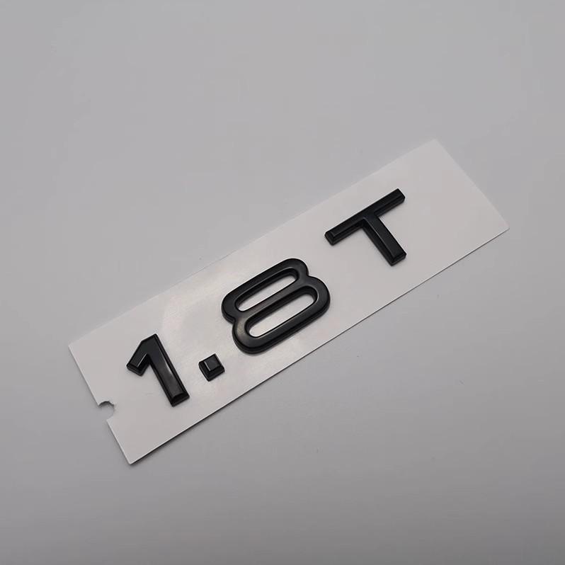 

1X 1.8T 2.0T 3.0T Car Trunk ABS Badge Emblem For Car Rear Tailgate Fender Door Adhesive Badge for A4 A5 A6 A7 A8 Q3 Q5 Q7