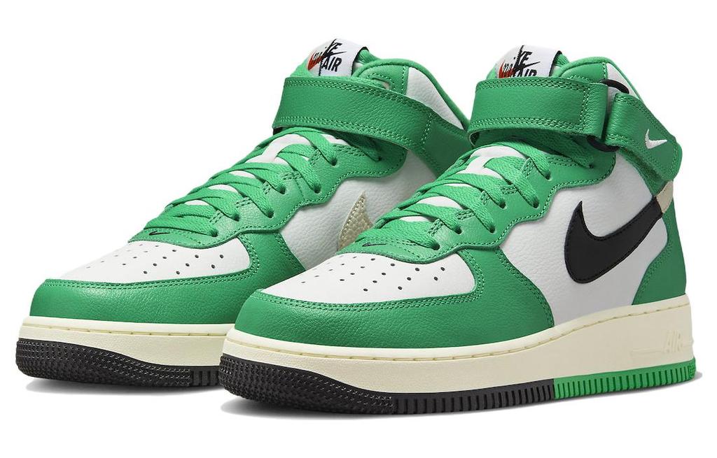 Nike Air Force 1 Mid LV8 Split White Stadium Green DZ2554-100