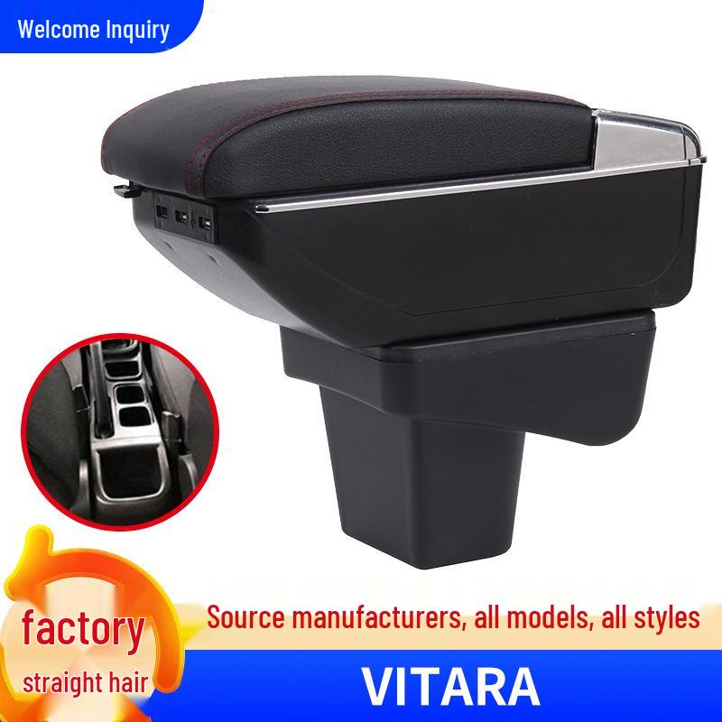 

Suzuki Vitara Original Armrest Storage Box Accessories Single Layer Gray