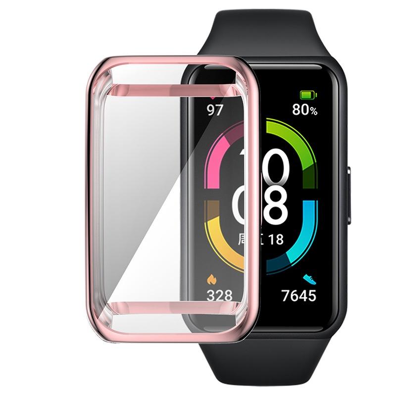 Silicone Case Protective Cover Shell Accessories for Huawei Band 8 7 6 / Honor Band 6