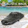 Non-Toxic Rc Boat Remote Control Toy Animal Floating Crocodile Boat Radio Controlled Speedboat Outdoor Game Children Toys For Kid Children Gfit