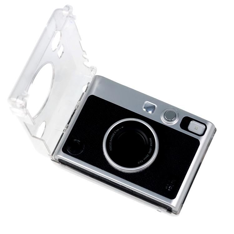 Protective Crystal Shell Case with Strap for FUJIFILM Instax Mini EVO (Transparent)