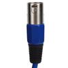 Plug and Play 3 Pin XLR Male to Female Audio Cable Blue Woven XLR Cable  Audio Equipment