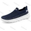 Mode Herren Mesh Schuhe Sommer Neu Fly Weave Atmungsaktiv Rutschfest Weiche Sohle Freizeitschuhe Leicht Bequem Bequeme Slipper Ballerinas