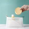 Portable Soap Dishes Tray with Lid, Waterproof Sealed Soap Container, Travel Storage Box, Round Soap Holder, Bathroom Gadgets