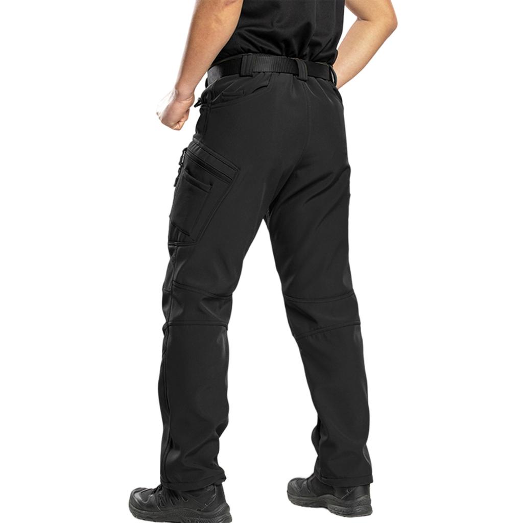 Men's -Lined - Cargo Pants | Multi-Pocket - Breathable For Hiking, & Fishing (No Belt Included)
