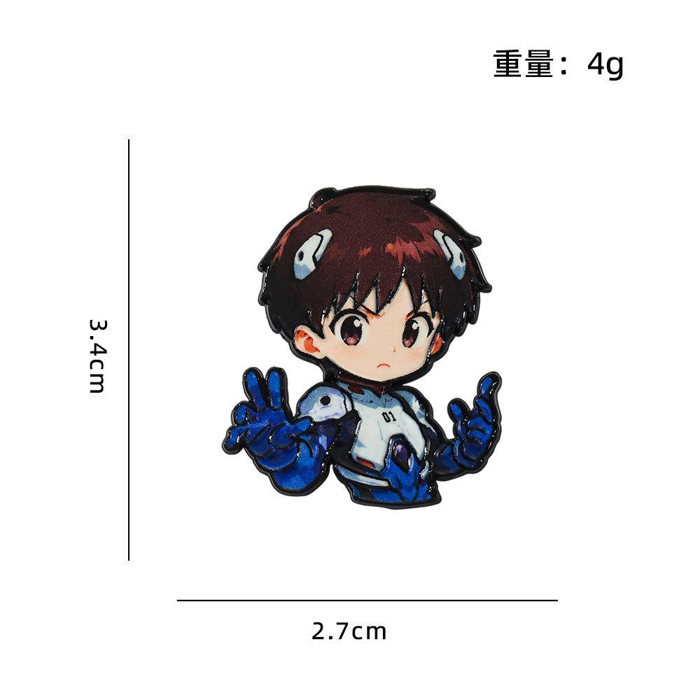 Cartoon cute Enamel Lapel Pins Anime Character Collectible Badges Cute Children's Gift Jewelry for Backpacks