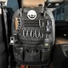 Used [New] TRIWONDER MOLLE Car Storage Pocket Seat Back Pocket Rear Seat Large Capacity Space Saving Car Storage Rear Seat Storage Bag Trunk Storage