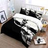 Skull with crisscross pattern. Bedding sets Duvet cover sets Duvet covers Pillowcases(1 * Duvet Cover 2 * Pillowcases without duvet insert)