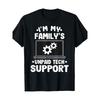 European Sizes I Am Free Technical Support from My Family, Funny Computer Engineer T-shirt