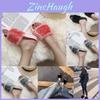 Luxurious Fluffy Fur Slip On Sandals For Women Perfect Summer Mules Shoes