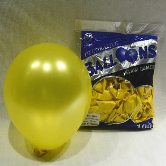 10-Inch Thai BK Pearl Round Balloons for Weddings & Birthdays
