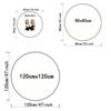 Boho Style Black White Bee Area Rug Anti-slip Floor Mat for Living Room Bedroom Home Decor Vintage Ethnic Pattern Carpet