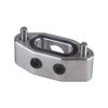 1 Set Aluminum Alloy Oil Feed Line Adapter Plate M16 X 1.5 / 1/8"NPT Fots for LS