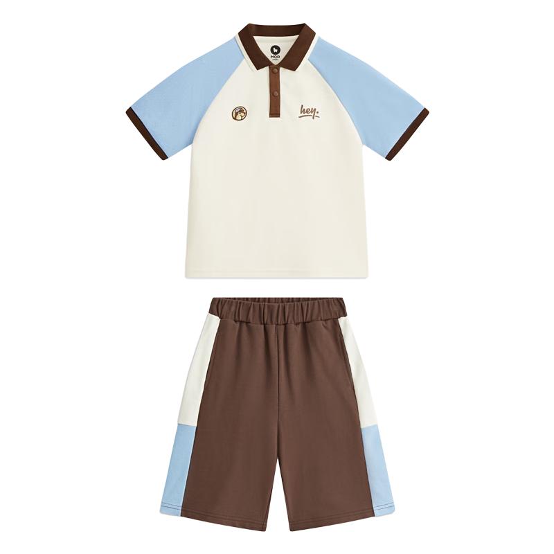 MQD Kids  Boys  Summer Polo T-shirt & Shorts Set 120