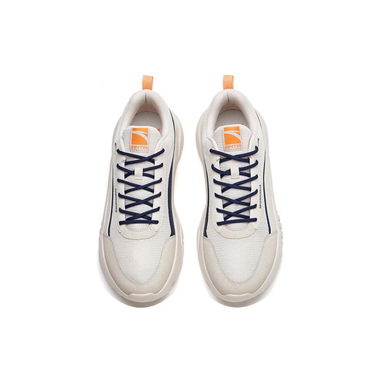 Anta Life Collection Textile, Synthetic Leather Cushioning Slip Resistant Abrasion Resistant Low top Chunky Sneakers 912218872-3