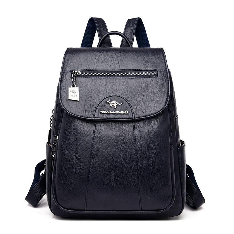 Women's backpack bag New fashion bag Large capacity casual shoulder bag Fashion travel bag