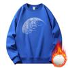Fleece Thickened Crew Neck Sweater Men's and Women's Tide Loose Pullover New Couple Sweater Men's Spring and Autumn Models