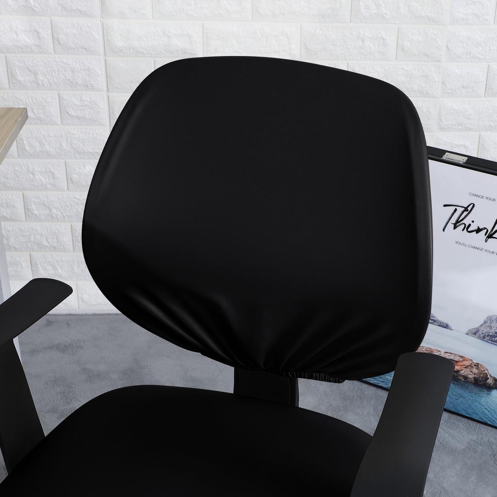 Waterproof Office Chair Cover Pu Leather Computer Chair Cover Funda Para Silla De Oficina