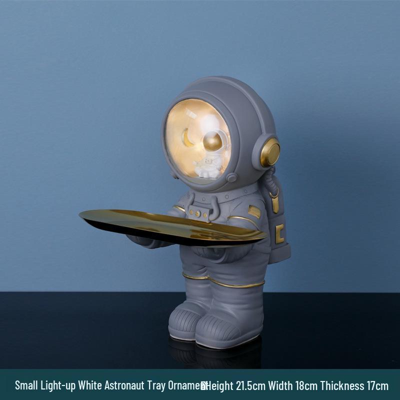 Astronaut Key Storage Tray Resin Ornament