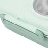 1450ml Lunch Storage Container 3 Compartment Thermal Lunch Box Double Layer Container  For Travel