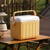 6L Insulated Ice Chest Multipurpose Portable Ice Bucket Outdoor Hard Cooler for Camping Picnic Beach Drink Beverage Fishing