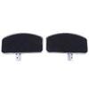 2Pcs Moto Front Rider Foot Pedals For Honda Magna Vf 250 750 For Yamaha V-Star Dragstar 650 Xv Black Foot Rest Pegs