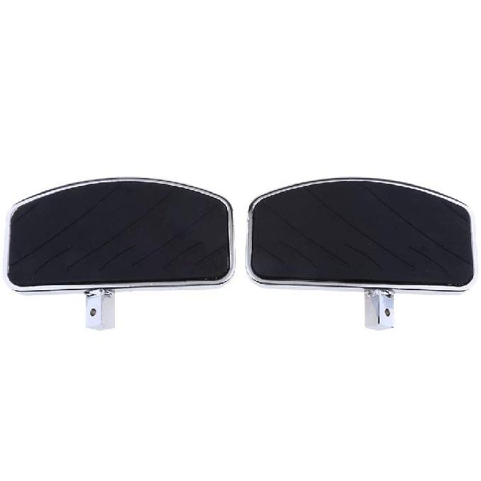 2Pcs Moto Front Rider Foot Pedals For Honda Magna Vf 250 750 For Yamaha V-Star Dragstar 650 Xv Black Foot Rest Pegs