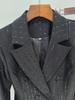 High Street Fashion Sequin Glitter Suit Jacket & Trousers Set - Early Spring 2026