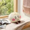 Creative Plush Home Decor Cute Dumpling Pillow Steamed Bun Stuffed Toy Soft Lazy Comfortable Toy Gift Sofa Cushion 28/40cm for Bedroom Kids Cuddly