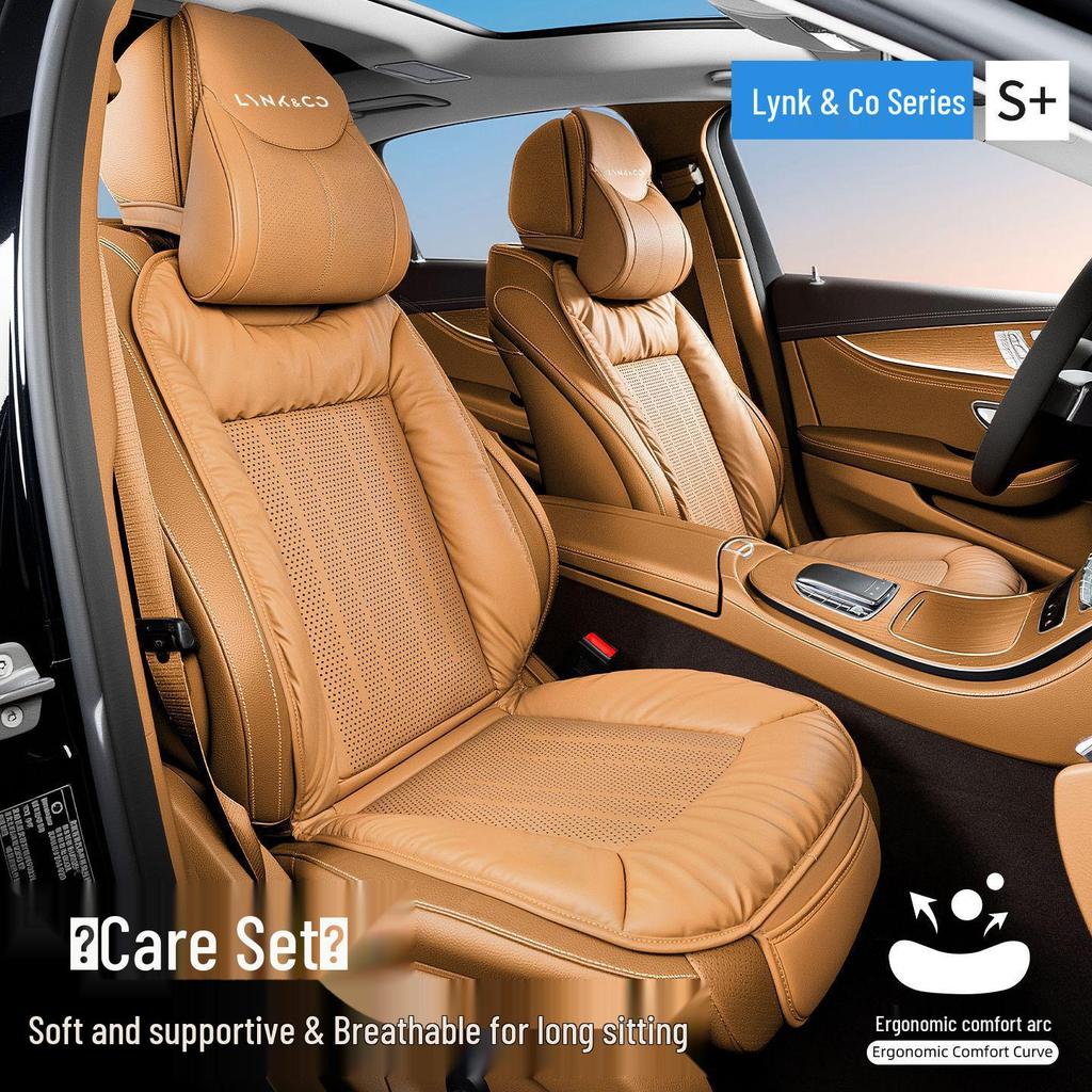 Lynk & Co Integrated Seat Cushion Backrest Z20/01/03/06/07/10 - All-Season Breathable