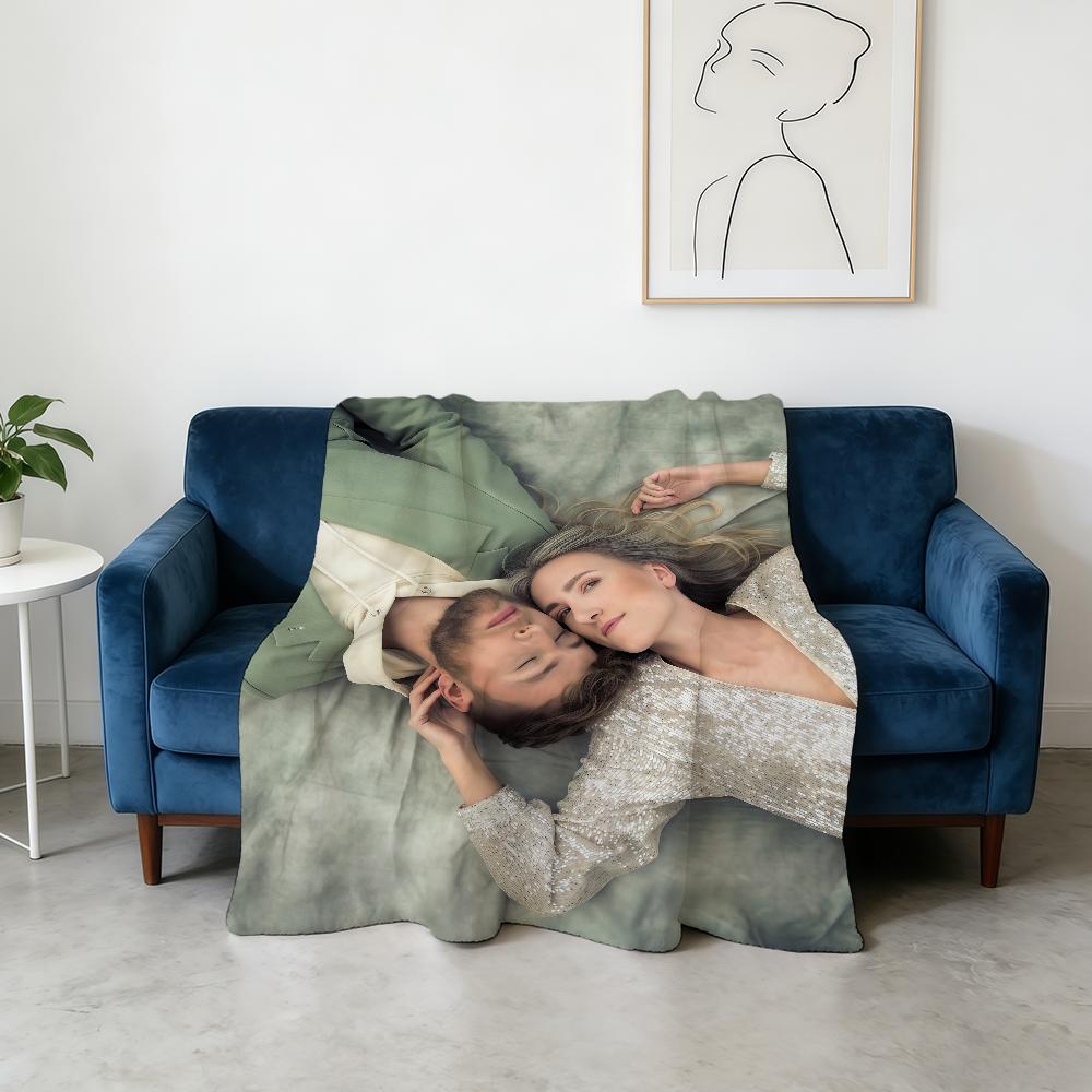 Coperta Super S-Suzan Calda e Confortevole Banda Peluche Coperta da Divano Bambino Casa Divano Camera da Letto Regalo per Amante della Musica