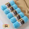 500g Gradient Dyed Colorful Yarn, Rainbow Yarn with Multiple Colors,
