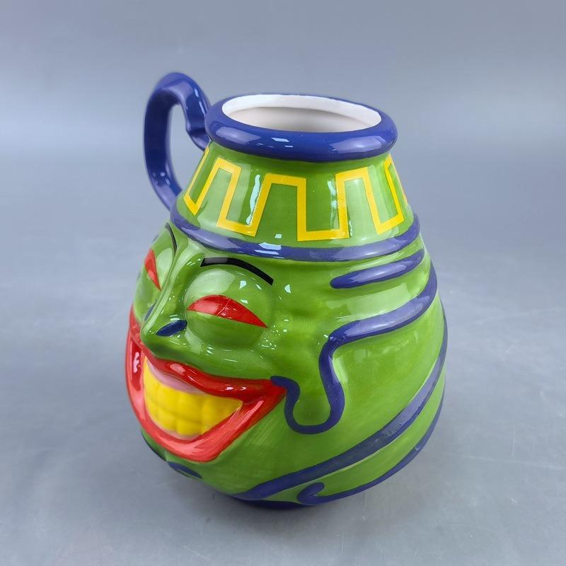 Anime Yu-Gi-Oh Cartoon Ceramic Character Mug 3D Doll Cup Star Anime Water Cup Coffee Cup