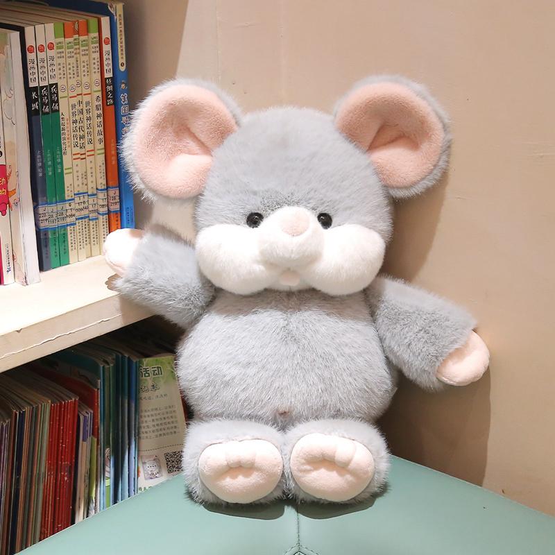 

48cm Adorable Plush Toy Elephant Fox Cow Mouse Stuffed Animal Doll Huggable Xmas Birth Date Present great for daily use 45cm