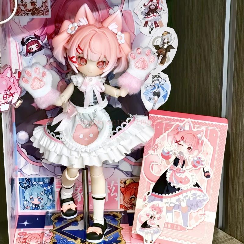 Stock In 1/12 Bjd Start Again Sakura Park Series s Cute Trendy Articulated Anime Action Figure Collectible Model Gifts