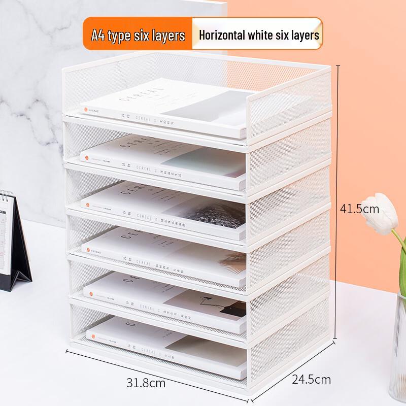 A4 Six-Layer Desktop File Organizer