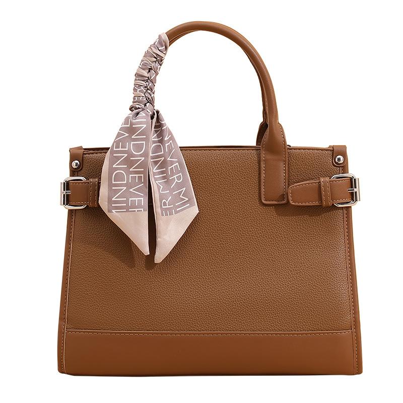 Geantă de mână la modă Capacitate mare Nouă Simplă Mame Femei Crossbody Navetă Geantă de damă