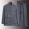 Yalu Men's Traditional Chinese Long-Sleeve Suit
