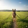 Tactical Leash Harness Nylon Large Dog Dog Vest Pet Chest and Back Collar Set