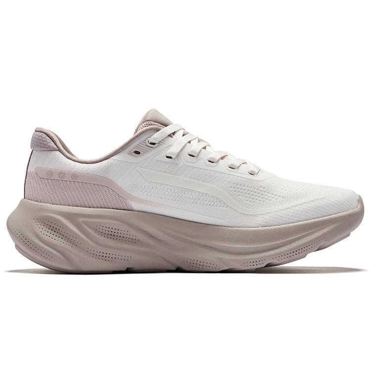 Hongxing Erke Comfortable Versatile Durable Breathable Low-Top Casual Running Shoes Women Sneaker Micro-Crystal-White Yam-Gray 52125303205-001