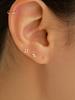 Lunne 14K Starry Star Mini Piercing (14K Gold) #Lfpi05