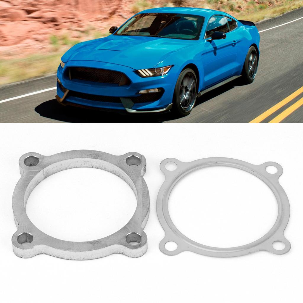 3in 4 Bolt Turbo Exhaust Downpipe Flange Gasket Kit Fit for Garrett's Turbo Series T3 T3/T4 GT30 GT30/GT35