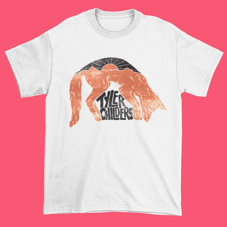Tyler Childers Fox Short Sleeve Cotton White S-234XL T-shirt E050 L