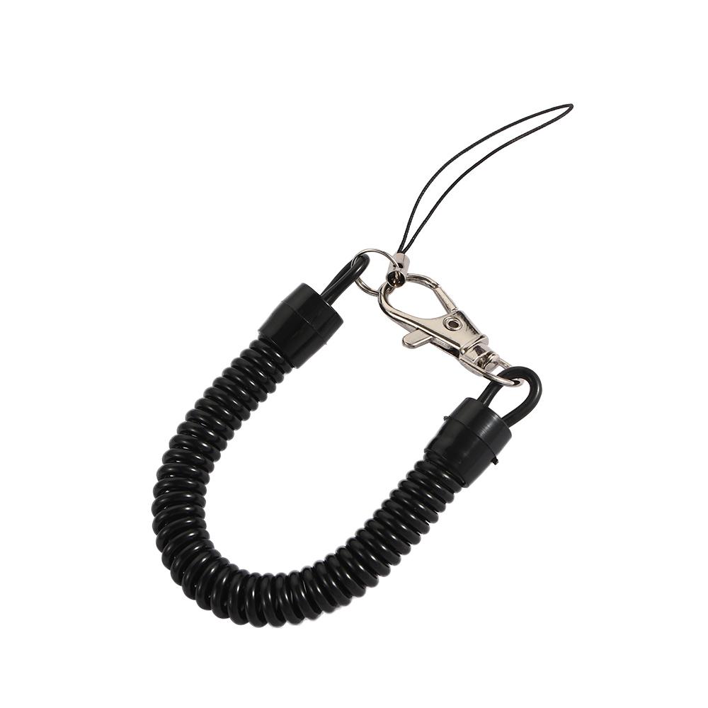 Seil Spirale Telefonleitung Anti-Verlust-Riemen Elastisches Seil Schlüssel-Lanyard Bungee-Seil Handy-Gurt