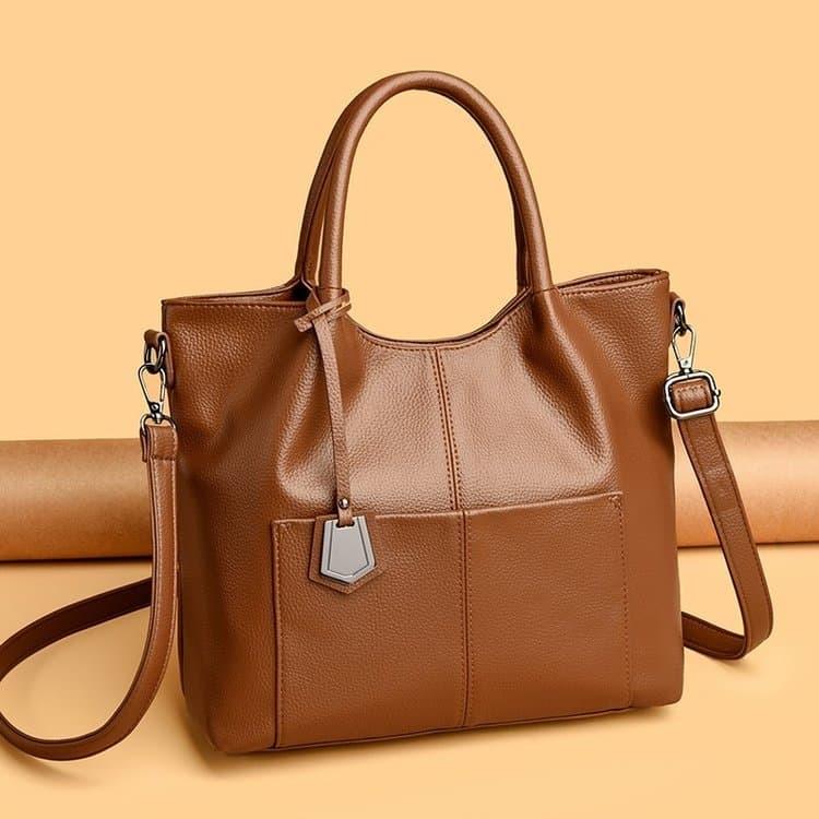 Lychee Pattern Large Capacity Tote Bag Women's Shoulder Messenger Bag