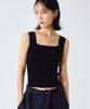 Nigaennikol [Essential] Square Neck Knit Sleeveless_13 Color (I Type)