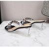 2021 New Women  Summer 6CM Clear Crystal Wedge Heels Sandals Show Party Fashion Sandals Transparent Sexy Sandals LFD