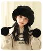 Child's Warm Knitted Wool Pullover Hat with Ear Protection